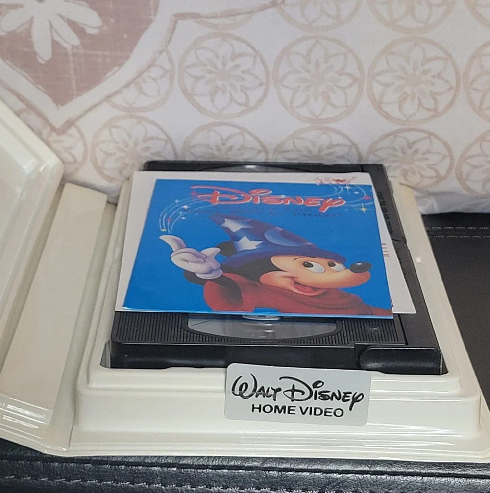 Rare Disney Black Diamond VHS – The Rescuers + Proof of Purchase